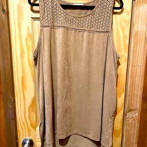Tank Top Tunic- Beige- Maurices- Size 3